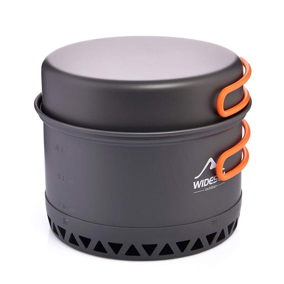 Juego de Cocina para Camping Widesea con Intercambiador de Calor para 2-3 Personas