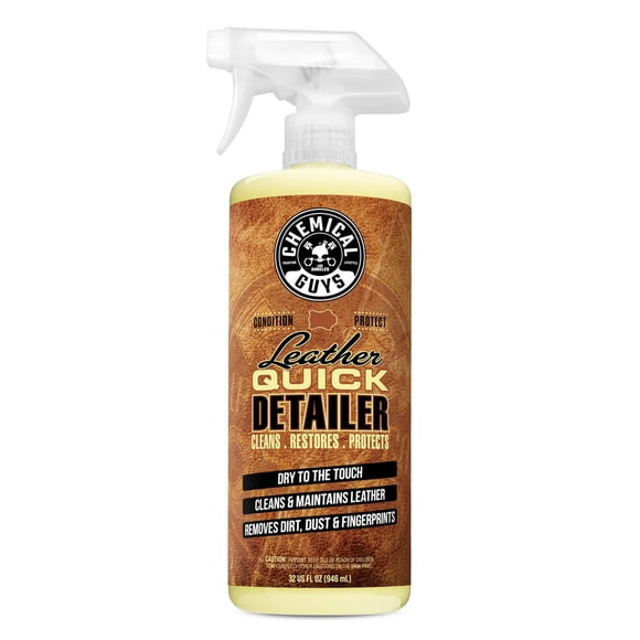 Leather Quick Detailer Chemical Guys 946 ml para coche y hogar