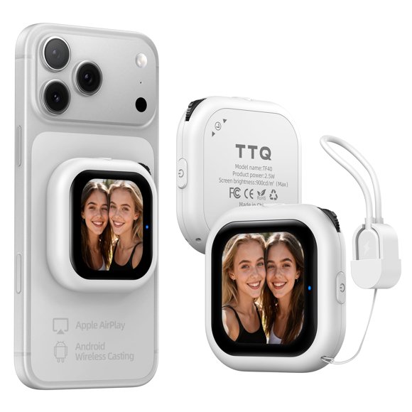 Monitor Vlog TTQ 4K AMOLED con Control Remoto Inalámbrico