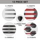 thumbnail image 5 of Set de dardos Target 90 % tungsteno Scope con punta de acero, rojo/negro, 5 of 6