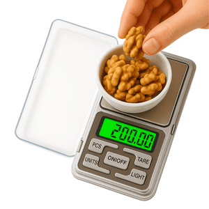 Linea Sport - Gramera Digital De Precisión Para Cocina O Joyería Hasta 200 Gr