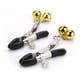 thumbnail image 1 of 1set/2pcs, BDSM Accessories, Adjustable Metal Nipple Clamps, Nipple Flirting, Adult Sex Toys, 1 of 3