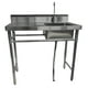thumbnail image 1 of Lavafondos Acero Inox. 100x60x90 cm. Secador izquierdo, 1 of 11