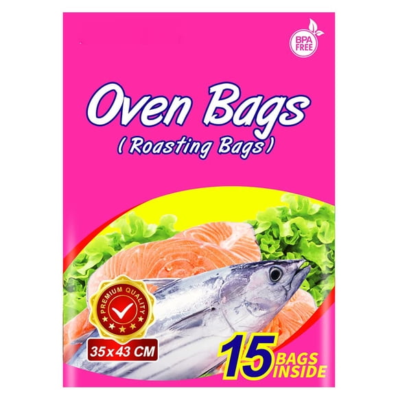 Bolsas para horno OOFLAYE 15 piezas 35 x 43 cm para cocinar y asar