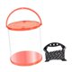 thumbnail image 1 of Cubo Plegable Para Agua Con Cuerda, Para Senderismo, Camping, Pesca, Señuelos, Color Naranja, 11 L, 25 X 28 Cm, 1 of 5