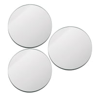 Bothyi - Bandejas Decorativas Plateadas Para Espejo, Plato Para Velas, 3 Uds., Para Decoración De Pared, Acento Para El Hogar