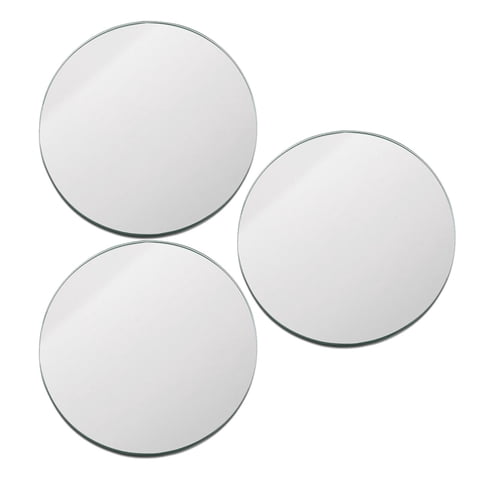 Bothyi - Bandejas Decorativas Plateadas Para Espejo, Plato Para Velas, 3 Uds., Para Decoración De Pared, Acento Para El Hogar