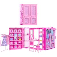 Armario Toy Playset Barbie Dream Con Ropa Y Accesorios