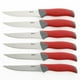 thumbnail image 3 of Oster Set De Cuchillos Lindbergh Acero 14 Piezas Inox Rojo, 3 of 10