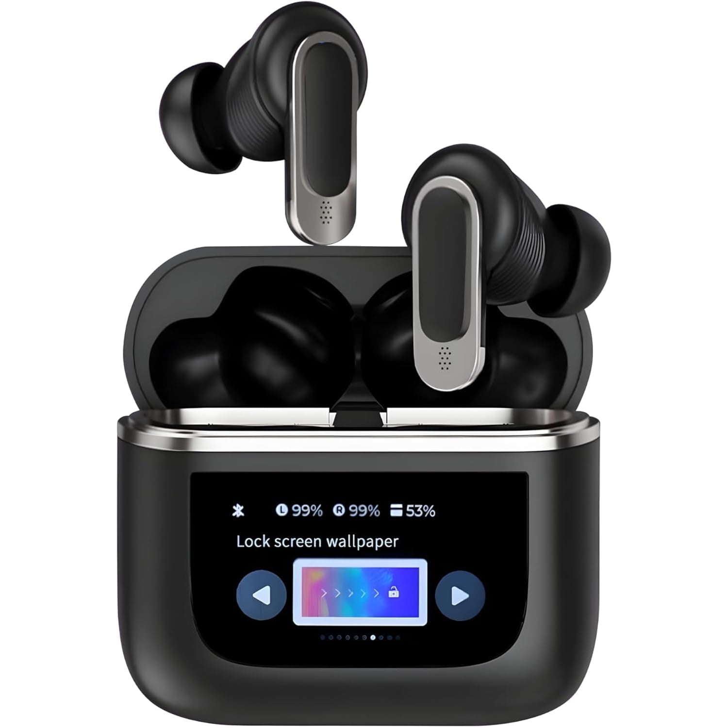 Aaronmei Auriculares Bluetooth Inalámbricos Negro