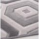 thumbnail image 2 of Alfombra Decorativa con Relieve Geométrico 3D Medidas 150 x 200 cm Color  Gris 33, 2 of 2