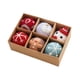 thumbnail image 3 of 6 Piezas De Adornos Navideños Con Forma De Bola Para Colgar En La Oficina, Vacaciones, Granja, Pan De Jengibre, 3 of 3