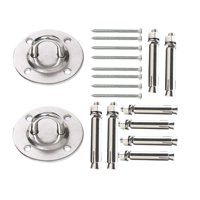 Bothyi - Kit Colgante De Hamaca Para Yoga, Pared De Techo, Silla De Acero Inoxidable Styled