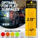 thumbnail image 2 of Cinta de Seguridad Reflectante Byllstore Pack de 20 Amarilla 3 × 1,2 cm, 2 of 8