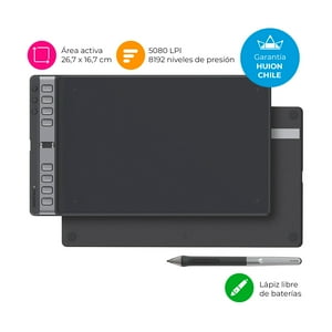 Huion - Tableta Gráfica Digitalizadora Inspiroy 2 L Con Scroller