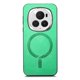 thumbnail image 1 of Magnetic Slim Case for Honor Magic 6 Pro with Camera Guard & Anti-Scratch Back Green, 1 of 6
