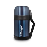 Mega - Termo 800 Cc Acero Inoxidable Azul Multipropósito