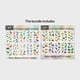 thumbnail image 1 of Cartoon Kids Tattoo Sticker Waterproof Sweat Dinosaur Animal Tyrannosaurus Temporary Body Sticker, 1 of 3