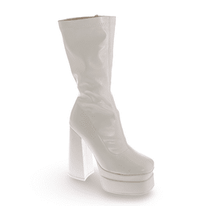 Bota Taco Blanco Vía Franca