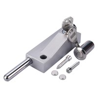 Bothyi - Cerradura De Puerta Giratoria Cerradura De Puerta De Vidrio Con Marco Resistente A La Oxidación Tipo De Llave Herrajes Comerciales