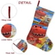 thumbnail image 5 of Pequeña Escuela de Dinosaurios Tema: Calcetines de Navidad, fino lino blanco para colgar en escaleras y chimenea, decoración navideña para el hogar, regalo de Navidad.54cm×38cm, 5 of 5