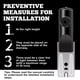 thumbnail image 5 of Kit de reemplazo de sensor de seguridad para puerta de garaje GSTB-R STB-BL, 5 of 8