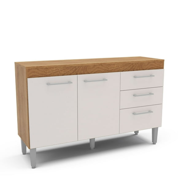 Mueble Cocina New Opie 120.8 Cm Gris