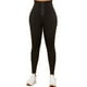 thumbnail image 1 of Saronite Leggings de Yoga Basic Body Shaper de Cintura Alta y Longitud Completa, Negros (para Mujer), 1 of 5
