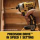 thumbnail image 5 of Destornillador de impacto DEWALT 20V MAX* XR DCF887P1 de 3 velocidades y 1/4 pulgadas, 5 of 7