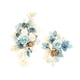thumbnail image 5 of 2 Piezas De Flores Artificiales Para Arco De Boda, Para Fondo De Pared, Puerta De Entrada, Color Azul, 5 of 5
