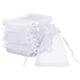 thumbnail image 1 of 200 Bolsas de Organza para Dulces 7 x 9 cm, Bolsitas Transparentes con Cordón para Regalos de Fiestas Recuedos de Boda Bautizo Saquito para Guardar Cositas como Joyas, 1 of 6