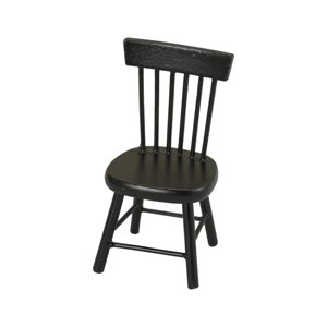 Magideal - 1:12 Casa De Muñecas Muebles En Miniatura Hechos A Mano Elegante Madera Rústica Mini Juguetes De Cocina Accesorios De Adorno Decoración Casa De Juegos Silla