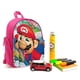 thumbnail image 3 of Super Mario Mochila Escolar para Niños y Niñas, Mochila Infantil Ligera de Alta Calidad, Grande y Duradera ROSA, 3 of 6