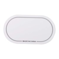 Magideal - Accesorio De Parche De Bombo, Portátil, Práctico Para Niños Y Adultos, Piezas De Tambor, Parches De Cabeza De Tambor, Almohadilla De Patada De Tambor Pedal Doble Blanco