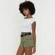 thumbnail image 4 of Short Mujer Cargo Cinturón Verde Corona, 4 of 5