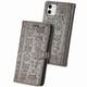 thumbnail image 2 of Funda Cartera FOXDOCK para iPhone 12 Mini , Flip PU con Relieve de Gatos y Perros, Tarjetero y Soporte, 2 of 6