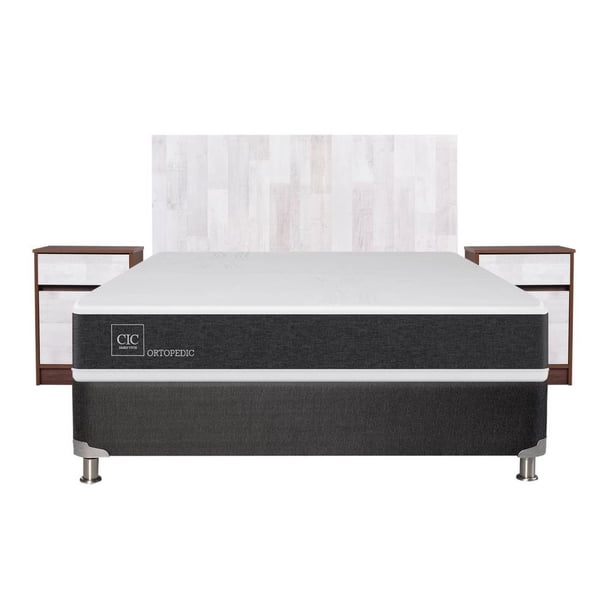Box Spring New Ortopedic 2 Plaza Base Normal