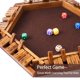 thumbnail image 3 of Juego de dados Shut The Box, tablero de madera para 6 jugadores, Vamslove, 3 of 7
