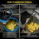 thumbnail image 5 of Toallas de microfibra Supreme Shine de Meguiar's, 40 x 61 cm, paquete de 6, 5 of 6