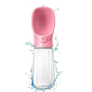 Veatool - Botella De Agua Portátil Para Mascotas, 550 Ml, Bebedero A Prueba De Fugas, Se Maneja Con Una Sola Mano, Para Paseos Al Aire Libre, Senderismo Y Viajes Con Mascotas