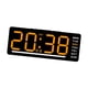 thumbnail image 4 of Regalos De Reloj Digital Reloj De Mesa De Exhibición Grande Para La Sala De Estar De Dormitorio Oficina De Naranja, 4 of 5