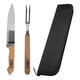 thumbnail image 1 of Kit Parrillero 2 Piezas Para Asado Cuchillo Tenedor Y Bolso, 1 of 5
