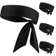 thumbnail image 1 of Cinta para la cabeza que absorbe el sudor, diadema con lazo, banda para el pelo para hombres, mujeres, niños y niñas, banda para el sudor ninja atlética, bandana pirata para tenis y entrenamiento., 1 of 5