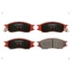 thumbnail image 1 of Set Pastillas Frenos Ital Brakes Delanteras Para Samsung Sm3 2003 2018, 1 of 2