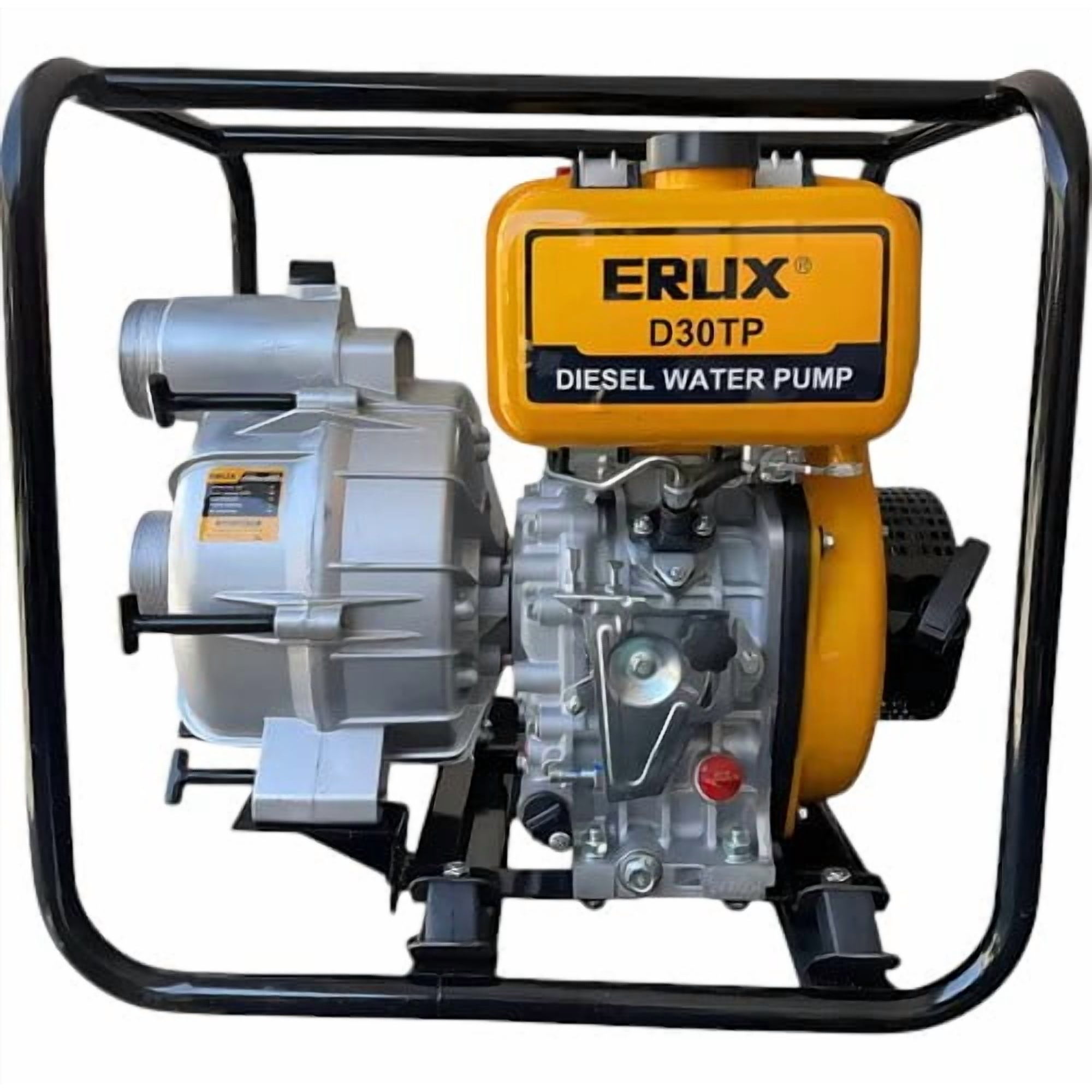 Erux - Motobomba Diésel 7hp 3p Para Aguas Turbias , Residuales.