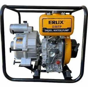 Erux - Motobomba Diésel 7Hp 3P Para Aguas Turbias , Residuales.