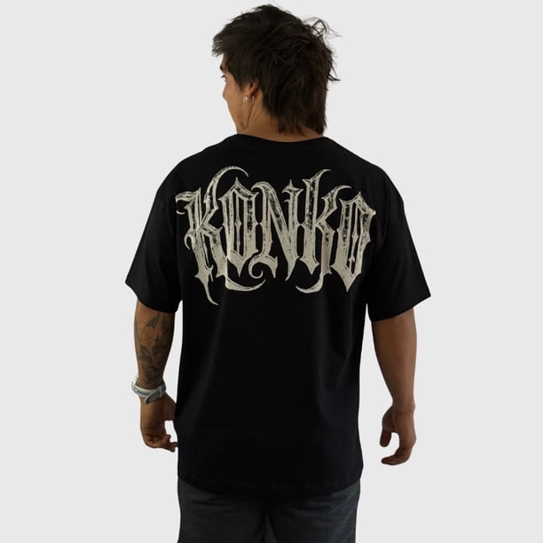 Polera Overize Premium Cotton Silverback Hombre Konko