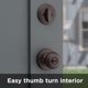 thumbnail image 5 of Paquete combinado de pomo de puerta y cerrojo Kwikset 690 Cove, 5 of 6