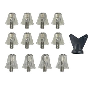 Magideal - 12 Uds., Tachuelas Para Zapatos De Fútbol, Tachuelas Para Botas De Fútbol, Cómodas Puntas Roscadas M5 Para Botas De Fútbol Para Zapatillas Deportivas