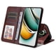 thumbnail image 3 of Funda Billetera para Realme 11 Pro Plus con Porta Tarjetas y Soporte Ajustable Marrón, 3 of 5